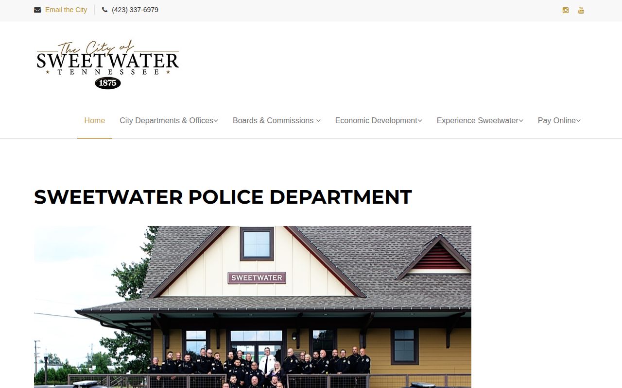 Sweetwater Police Department recent arrest contact source
